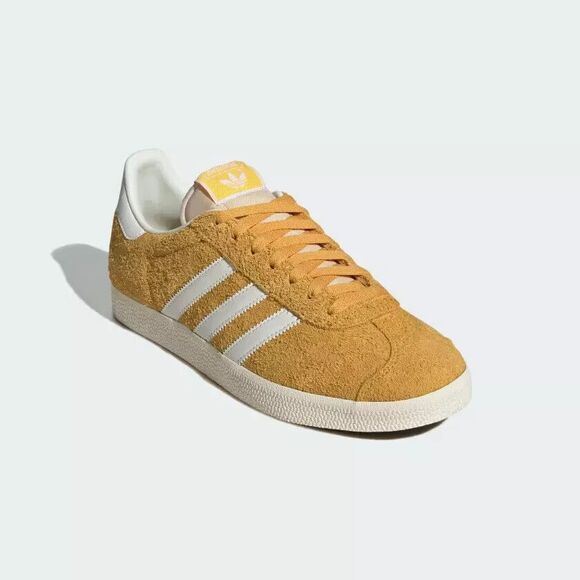 [NEW] Men\'s adidas Gazelle‎ Shoes \'Yellow\' IF9654 main image 4